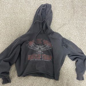 Hollister cropped hoodie